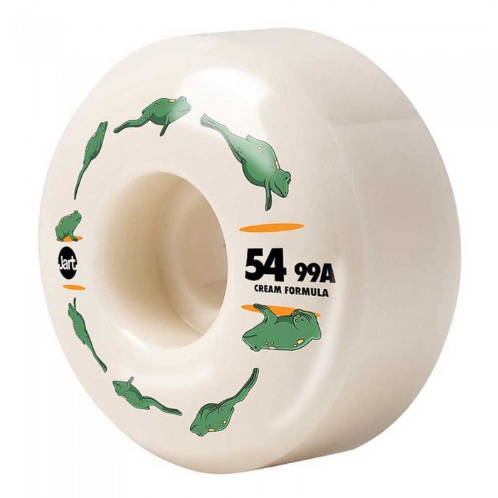 [해외]JART 스케이트 바퀴 Frog 54 mm 14140541891 White