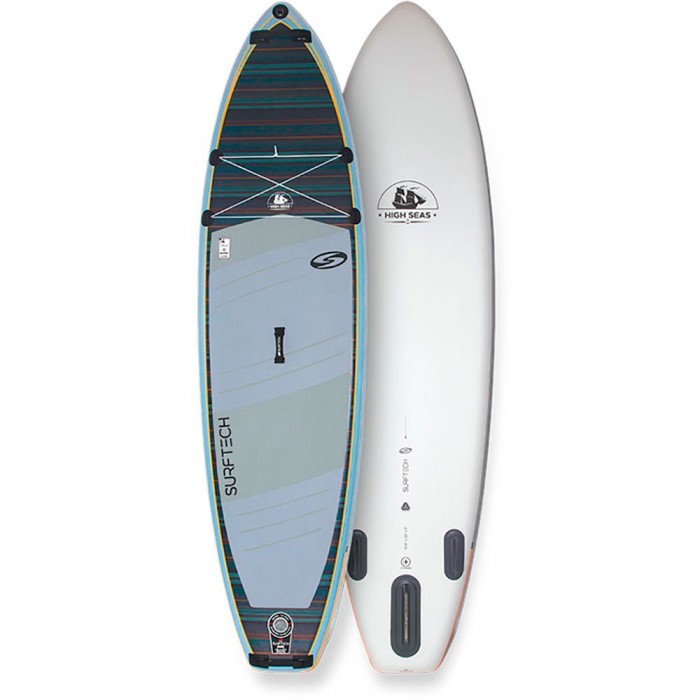 [해외]SURFTECH 풍선 패들 서핑 보드 High Seas 에어 Travel 14140926986 Blue / White
