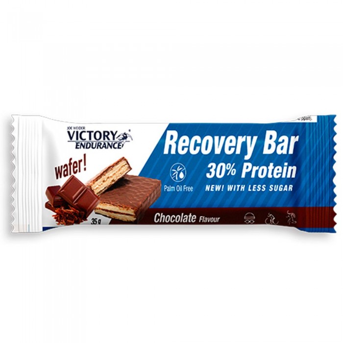 [해외]VICTORY ENDURANCE Recovery 30% 35g 단백질 바 초콜릿 1 단위 4140995485