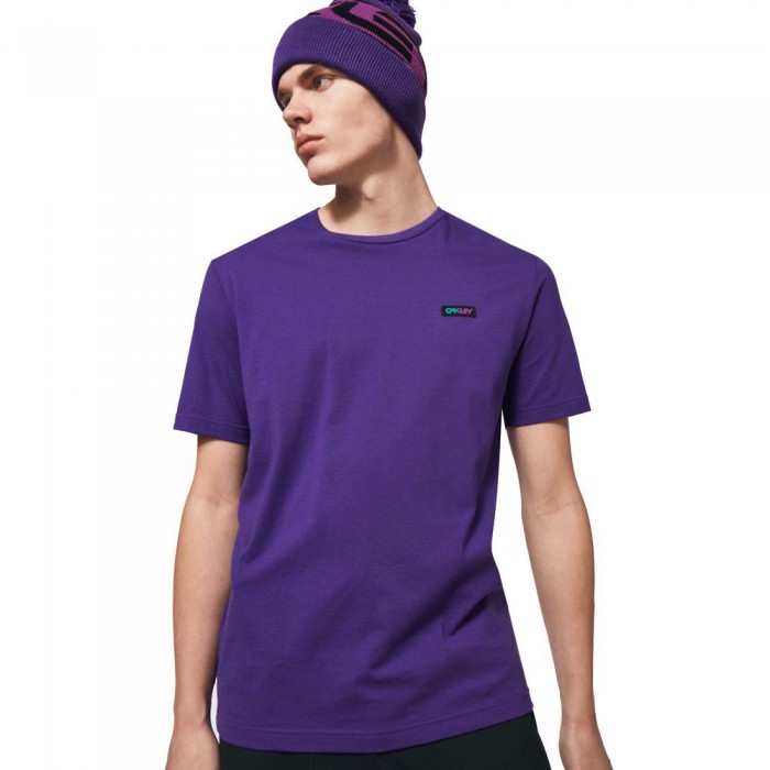 [해외]오클리 APPAREL Gradient B1B Patch 반팔 티셔츠 139050979 Ultra Purple