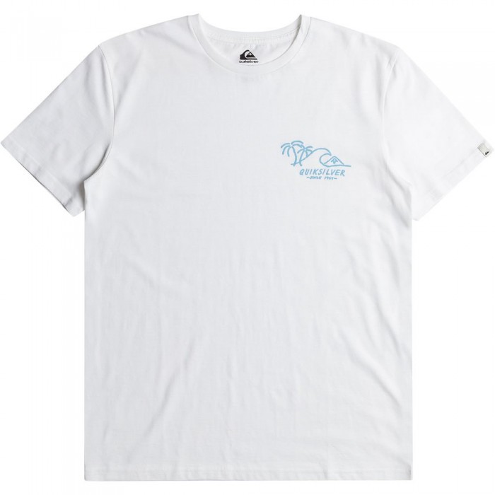 [해외]퀵실버 Surf And Turf 반팔 티셔츠 140613569 White