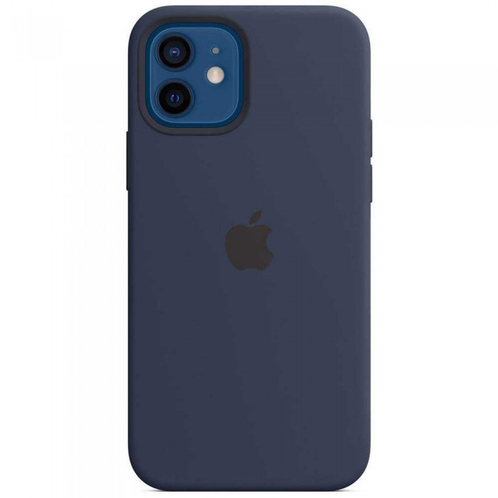 [해외]APPLE iPhone 12/12 프로 Silicone Case With MagSafe 137821967 Deep Navy