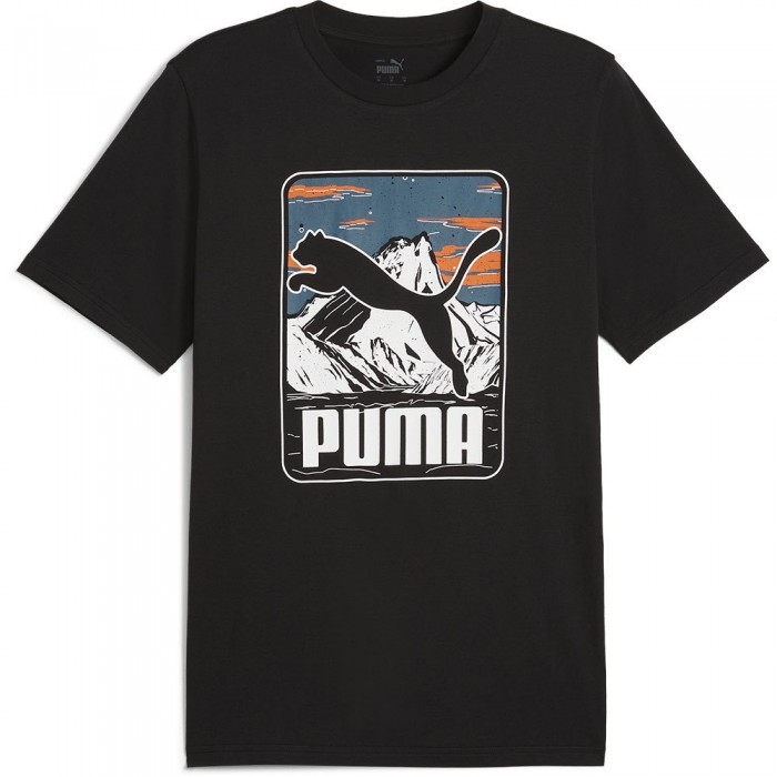 [해외]푸마 반소매 티셔츠 Graphics Mountain 141020570 Black