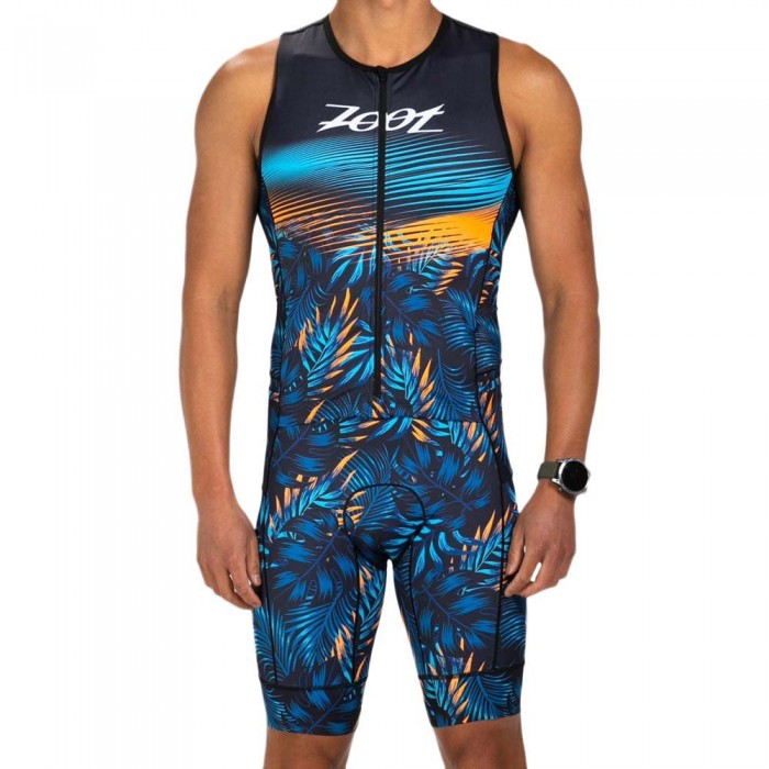 [해외]ZOOT LTD Tri Racesuit 소매 없는 트라이어슬론 6141044845 Club Aloha