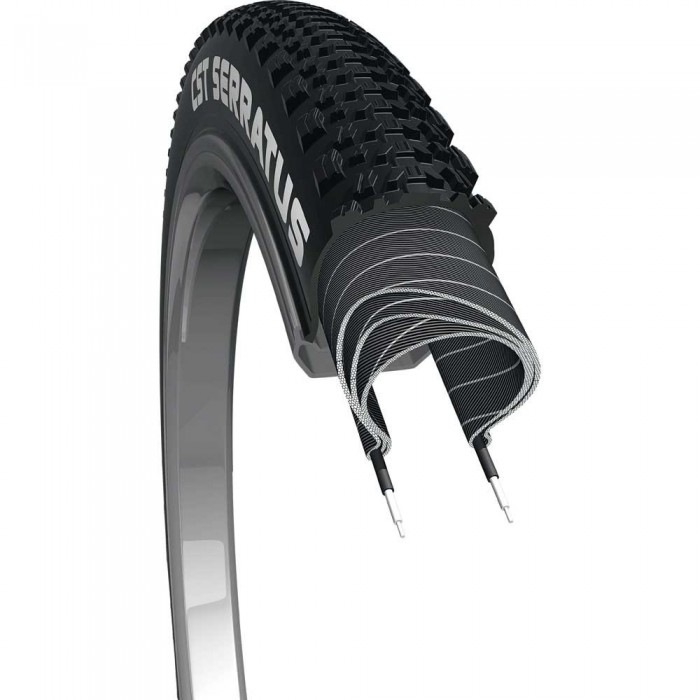 [해외]CST Serratus 27.5´´ x 2.10 단단한 MTB 타이어 1140919889 Black