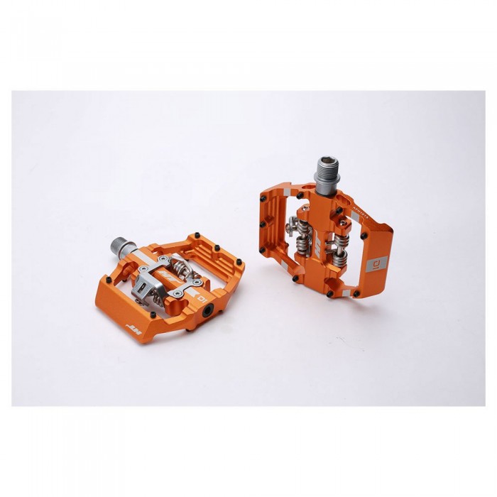 [해외]HT COMPONENTS Double D1 페달 1140818135 Orange