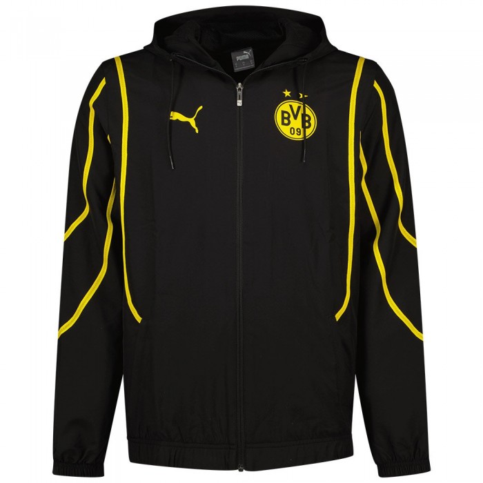 [해외]푸마 재킷 BVB Borrussia Dortmund Prematch 3140939555 Black / Faster Yellow