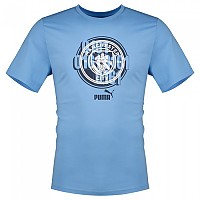 [해외]푸마 Manchester City FC Culture 반팔 티셔츠 3140940181 Team Light Blue