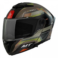 [해외]MT 헬멧s Atom 2 SV Bast 모듈형 헬멧 9139979786 Matt Green / Black