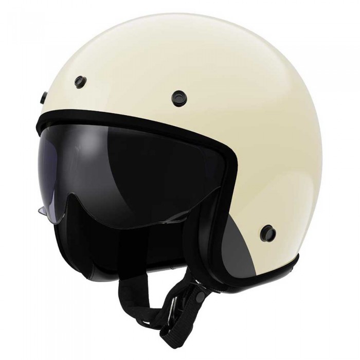[해외]LS2 OF601 Bob II Solid 오픈 페이스 헬멧 9140764439 Cream