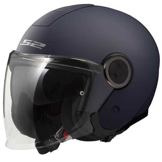 [해외]LS2 OF620 Classy Solid 오픈 페이스 헬멧 9140764454 Navy Blue