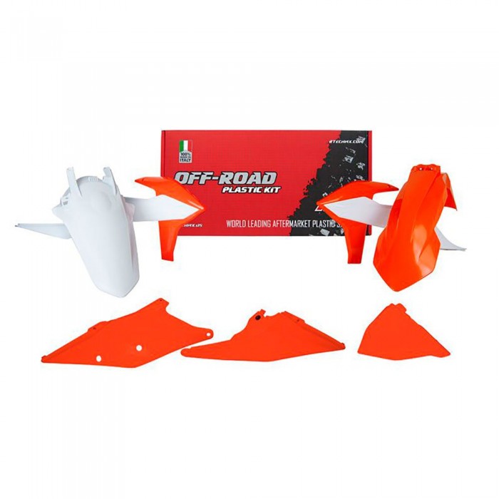 [해외]RTECH 플라스틱 키트 KTM 450 EXC-F 2020-2023 9141066579 Orange / White