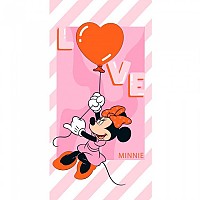 [해외]DISNEY 면 수건 Minnie 140x70 cm 6139060177 Orange / Pink / White