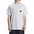 [해외]DC 신발 Star 포켓 반팔 티셔츠 14140669585 White
