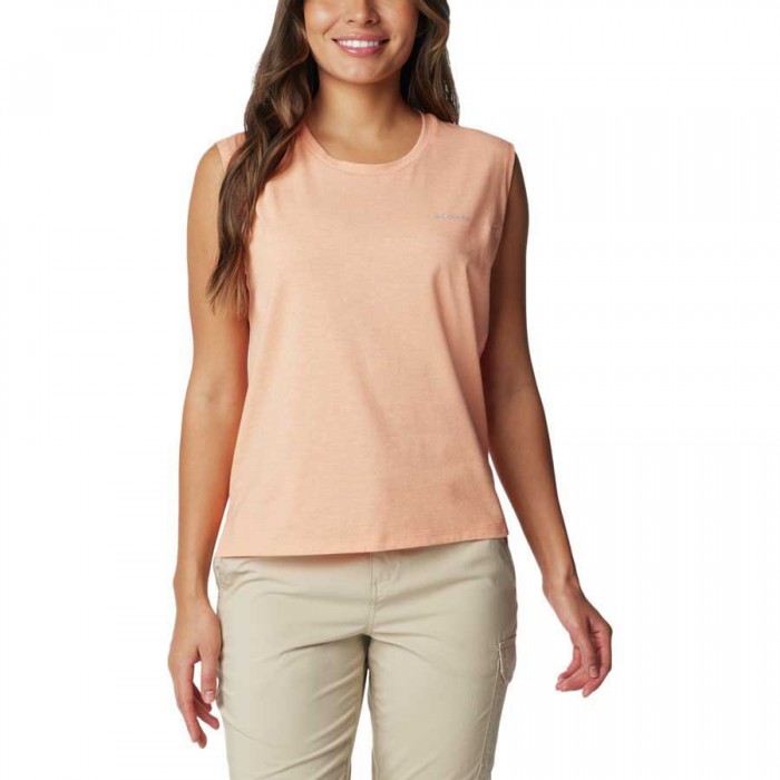 [해외]컬럼비아 Sun Trek™ 민소매 티셔츠 4140575074 Apricot Fizz Heather