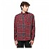 [해외]오클리 APPAREL Podium Plaid Flannel 긴팔 셔츠 4138143979 Red / Black Check