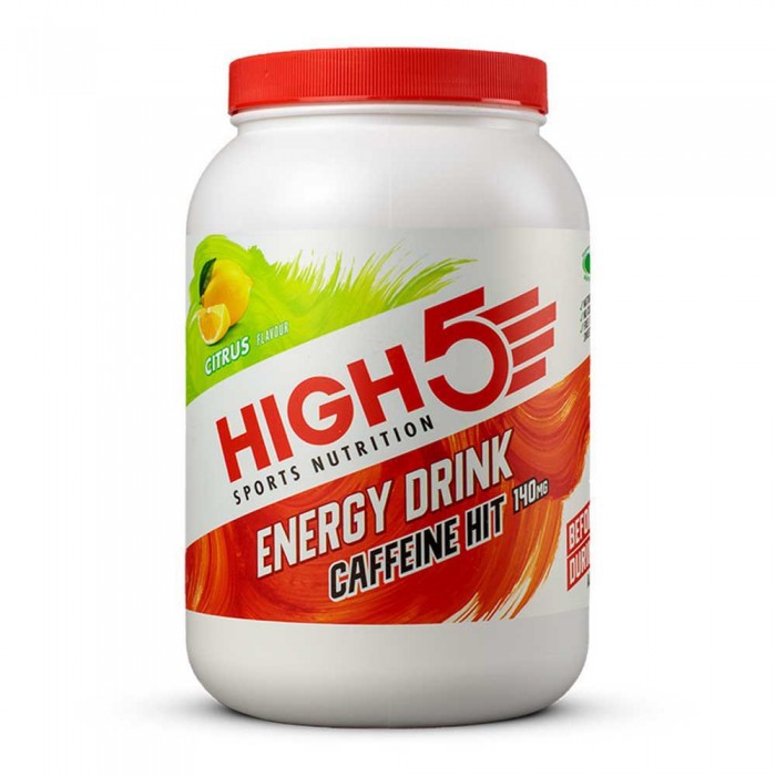 [해외]HIGH5 에너지 드링크 파우더 Caffeine 1.4kg 감귤류 6140594973 White / Red