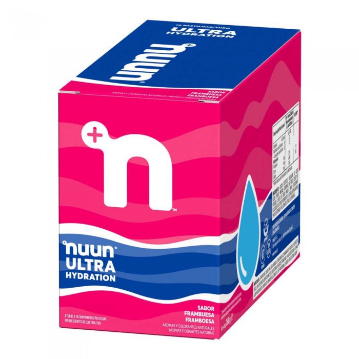 [해외]NUUN Ultra 딸기 맛 전해질 음료 정제 상자 10정 x 8 단위 6140924857