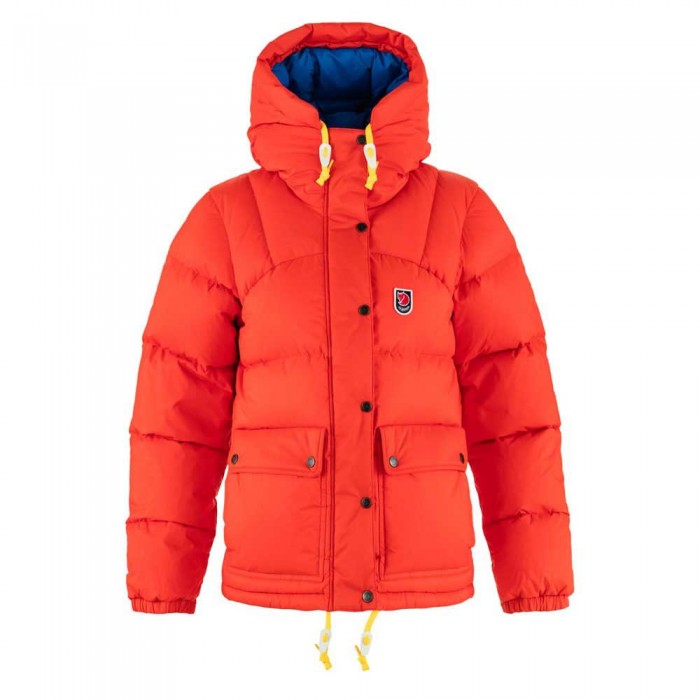 [해외]피엘라벤 Expedition Down Lite 자켓 4141222056 Flame Orange / UN Blue