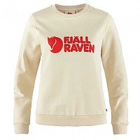 [해외]피엘라벤 Logo 스웨터 4141222155 Chalk White / Flame Orange