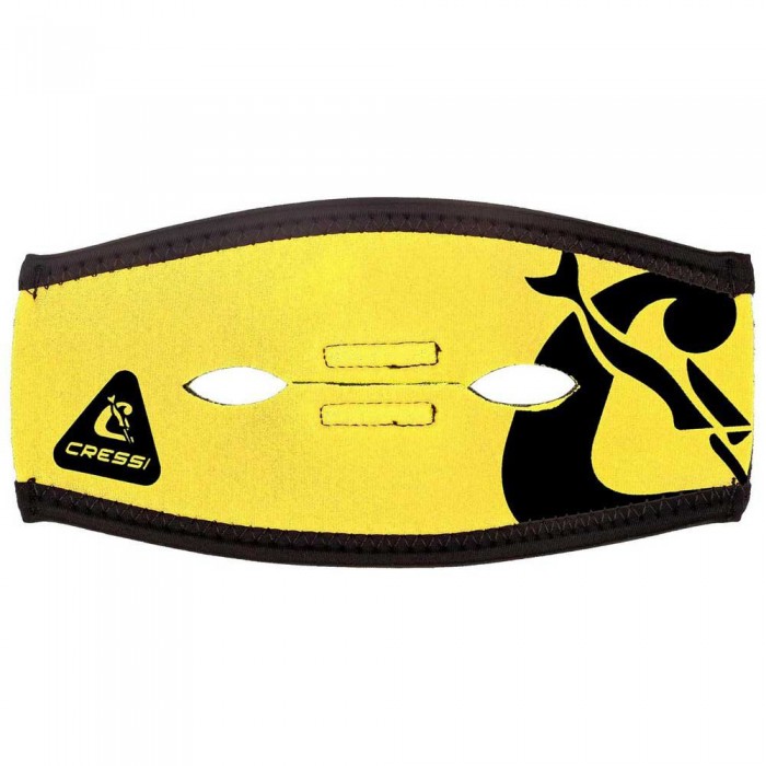 [해외]크레시 Pony Mask Strap 네오프렌 커버 10140933544 Yellow / Black