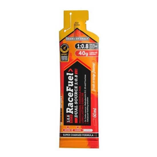 [해외]NAMED SPORT Race Fuel 60ml Orange 에너지 젤 상자 24 단위 1141063256 Multicolor