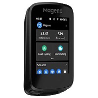 [해외]MAGENE GPS C606 자전거 컴퓨터 1141117222 Black