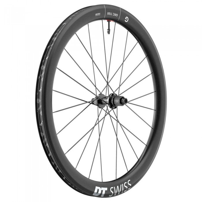 [해외]디티스위스 GRC 1100 Dicut 50 28´´ CL Disc Tubeless 자갈 뒷바퀴 1139636185 Black