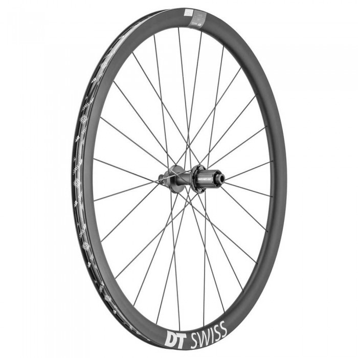 [해외]디티스위스 ERC 1400 Dicut Disc CL Tubeless Presta 26-35mm 도로 자전거 뒷바퀴 1140745449 Black