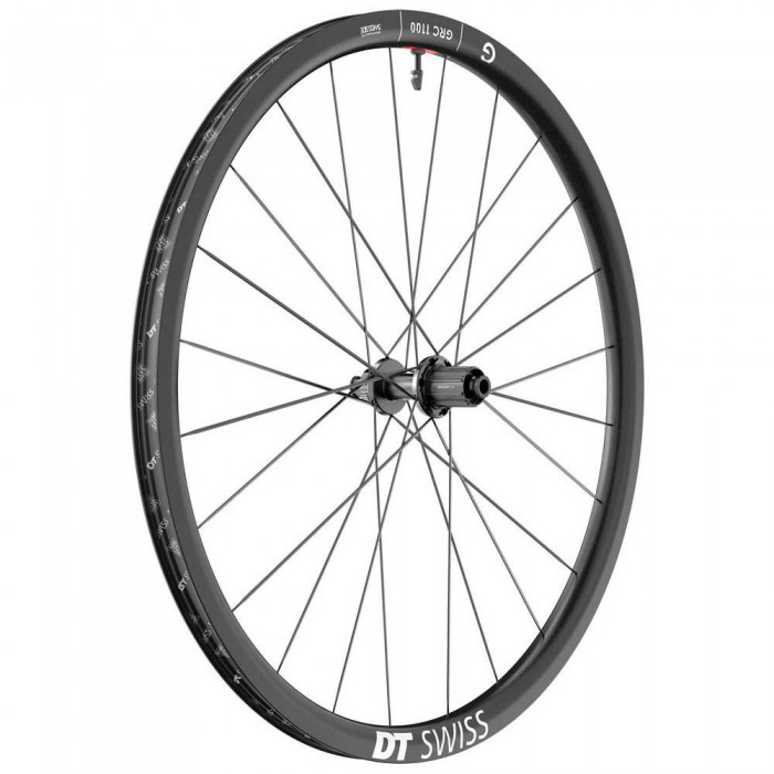 [해외]디티스위스 GRC 1100 Dicut Disc CL Tubeless Presta 26-35mm 도로 자전거 뒷바퀴 1140745469 Black