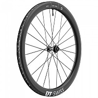 [해외]디티스위스 GRC 1400 Dicut Disc CL Tubeless Presta 49-65mm 도로 자전거 앞바퀴 1140745476 Black