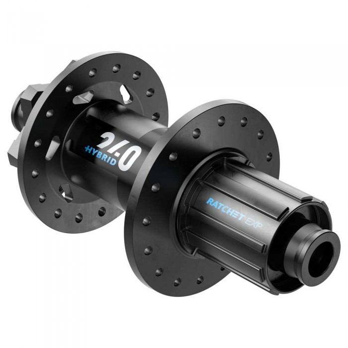 [해외]디티스위스 240 Disc IS 6B Boost Shimano Steel SS 뒷 허브 1141234931 Black