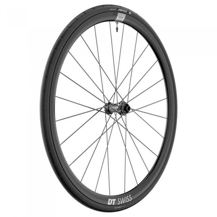 [해외]디티스위스 A 1800 Spline 30 700 WTS CL Disc Tubeless 도로 자전거 앞바퀴 1141234953 Black