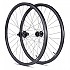 [해외]SEIDO Acceleron Thru-Axle Disc Tubeless 그래블 휠 세트 1140586333 Black