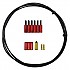 [해외]JAGWIRE Universal Pro Housing Seal Kit 변속 케이블 1141203823 Red