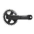 [해외]ROTOR Inspider Aldhu Carbon Shimano 12-11s Oval 파워미터가 장착된 크랭크셋 1139333813 Black