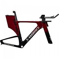 [해외]스페셜라이즈드 S-Works Shiv LTD 2024 로드 프레임 1141212706 Gloss Maroon Tarmac Black Metallic White Silver