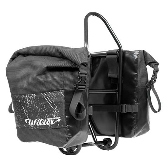 [해외]WILIER Bikepacking Adlar Hybrid 사이드 백 60L 1141017492 Black