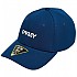 [해외]오클리 APPAREL 모자 6 Panel Stretch Metallic 1140222860 Team Navy