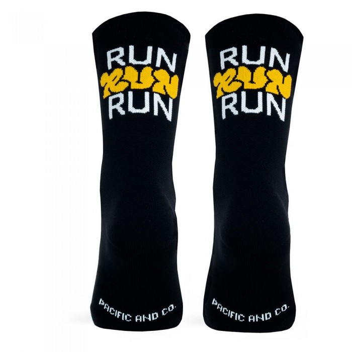 [해외]PACIFIC SOCKS Run run 짧은 양말 1141107911 Black