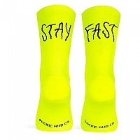[해외]PACIFIC SOCKS Stay fast 짧은 양말 1141107914 Neon Yellow