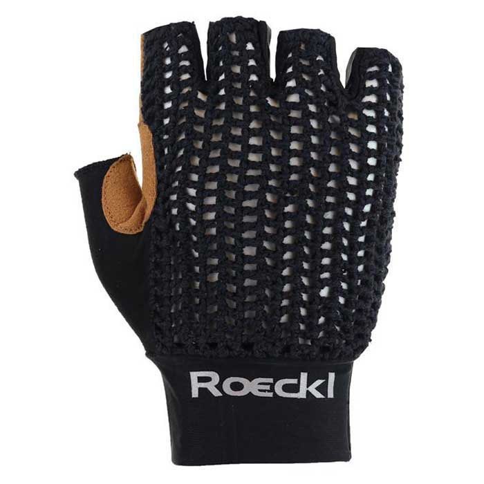 [해외]ROECKL Bedano 퍼포먼스 짧은 장갑 1141046830 Black / Brown