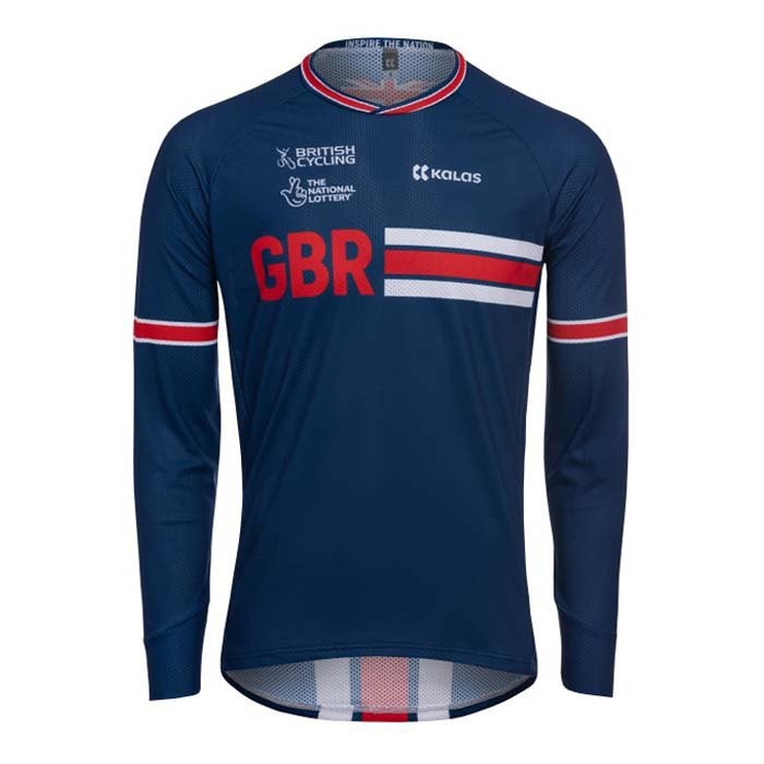 [해외]KALAS Great Britain Cycling 팀 Z2 BMX 반팔 저지 1140798726 Blue