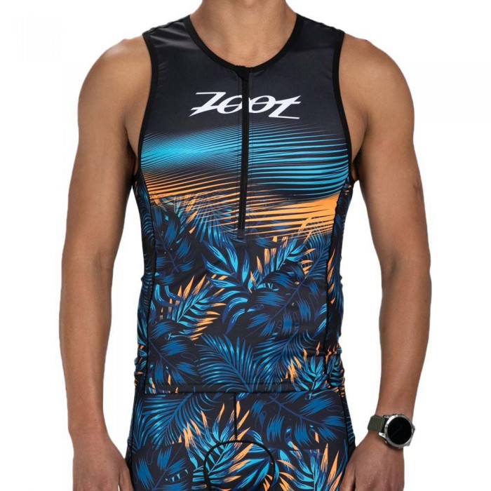 [해외]ZOOT LTD Ttri Tank 슬리브리스 사이클링 져지 1141044847 Club Aloha