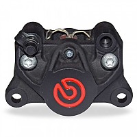 [해외]BREMBO 20b85257 P4-34 리어 브레이크 캘리퍼 9141110114 Black / Red