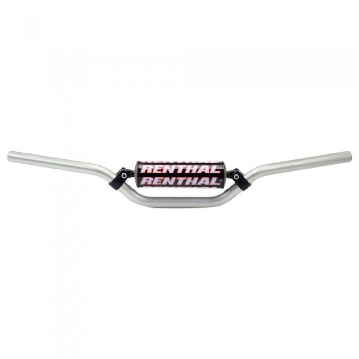[해외]RENTHAL Motocross SX 85 프로텍터가 있는 스크램블러 핸들바 9138538203 Silver / Black