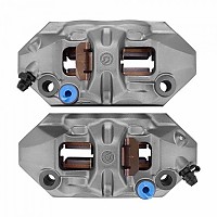 [해외]BREMBO 220a39710 M4 With Pads Included 브레이크 캘리퍼 2 단위 9141110116 Dark grey