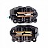 [해외]BREMBO 220b47310 484 With Pads Included 브레이크 캘리퍼 2 단위 9141110120 Black