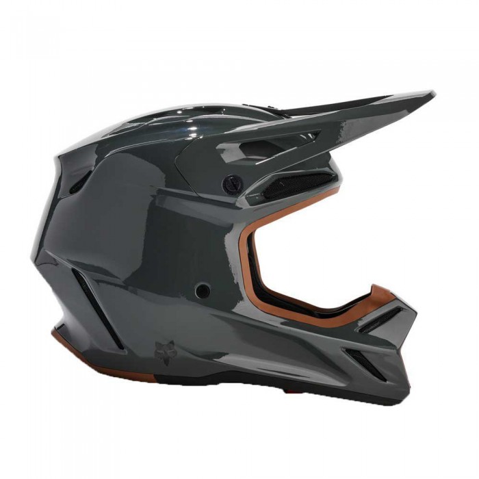 [해외]FOX RACING MX V3 RS Carbon Solid 오프로드 헬멧 9141212548 Dark Shadow