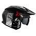 [해외]HEBO Zone 5 H Type 오픈 페이스 헬멧 9141237016 Black